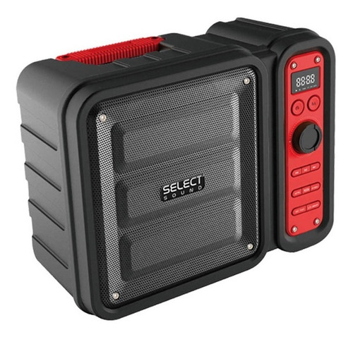 Imagen 1 de 5 de Bocina Recargable Tank Bluetooth 6.5 Pulgadas Bt1106