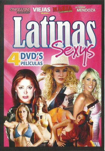 Colección Latinas Sexys | Dvd 4 Películas Región 1
