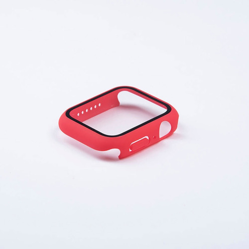 Hprime Bumper Film - Funda para Apple Watch (44 mm), color rojo