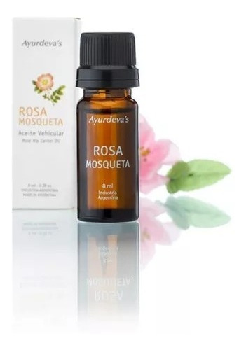 Aceite Rosa Mosqueta Ayurdeva's 100% Puro Prensado En Frío