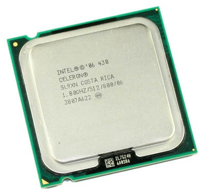 Processador Intel Celeron 430 1.80ghz 512k Cache 800mhz Fsb