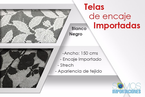 Tela Encaje X Metro Importada Blonda Diseños Vintage Novias