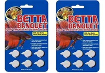Comprar Bloques De Alimentación Para Peces Betta, 6 Tarjetas (set De