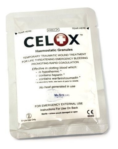 Kit Aph 1 Torniquete Swat-t + 1 Bandagem Israel + 1 Celox 2g