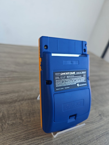 Gameboy Color - Ips V2 Azul/amarelo Azul (Usado)