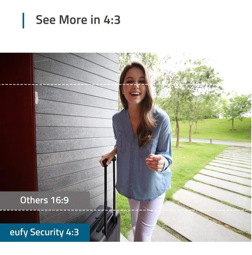 Imagen 7 de 7 de Eufy Security Timbre Video Wifi Resolución De 1080p ...