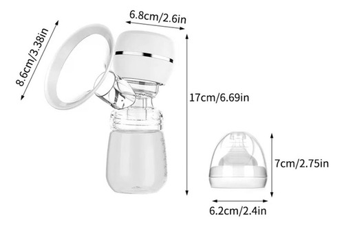 Extractor De Leche Eléctrico Portátil 3 Modos 9 Niveles