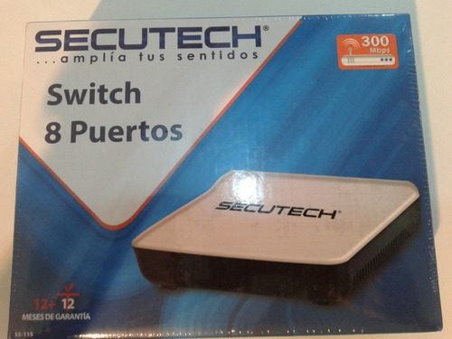 Switch Secutech 8 Puertos