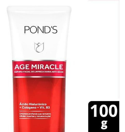 Espuma Facial Ponds Age Miracle X100ml