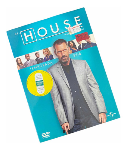 Serie Tv Dr. House Sexta Temporada Completa Dvd + Regalo