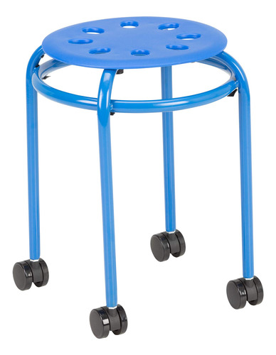 Taburetes Apilables Móviles Coloridos Para Niños Con Ruedas