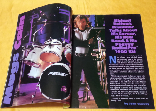 O Mag Peavey Monitor David Ellefson Megadeth 97 Ricewithduck (Usado)