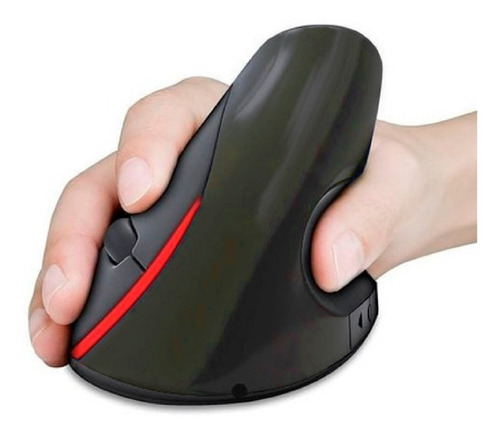 Imagen 1 de 10 de Mouse Óptico Ergonómico Vertical D2 Usb Oficina Gamer Diseño