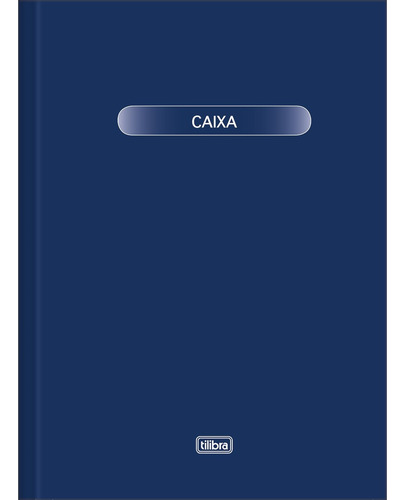 Livro Caixa 1/4 100 Folhas Tilibra