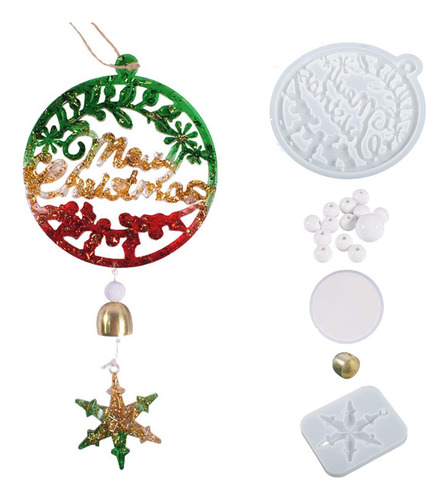 Resina De Silicona Diy Regalo Epoxi Colgante Campana Estiloa