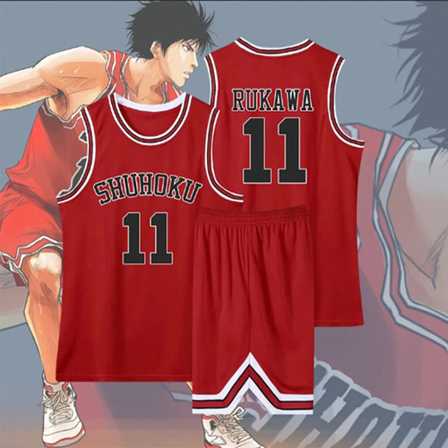 Camiseta De Cosplay Slam Dunk De Sakuragi Hanamichi De La Es