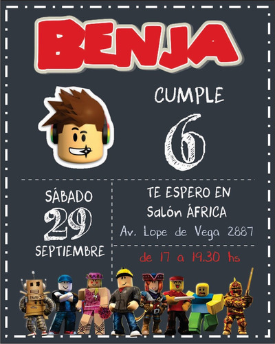 20 Invitaciones Para Cumpleaños Imantadas