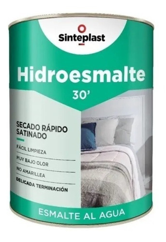 Recuplast Hidroesmalte Blanco Satinado X 4 Lts - Kromacolor