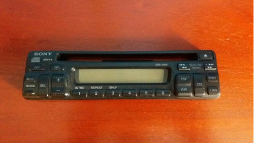 Frente Toca Cd Sony - Modelo Cdx-3100
