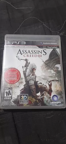 Jogo PS3 Assassins Creed III - Ubisoft