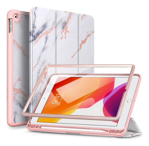 Suritch Funda Para iPad 10.2   2019 Con Protector De Pantall