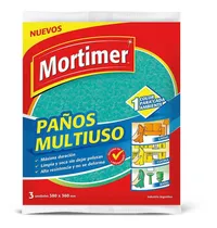 Comprar Mortimer Paño Multiuso Multi Colores X 3 Unidades