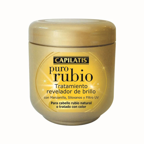 Imagen 1 de 4 de Tratamiento Puro Rubio Capilatis 200 Ml