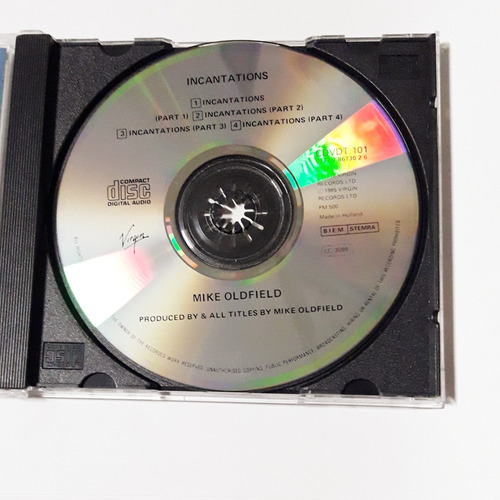 Imagen 3 de 6 de Cd Mike Oldfield Incantations Ed Holanda Como Nuevo Oka