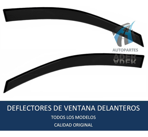 Deflectores Ventanilla Delantero Renault 9 / 11 Coliza