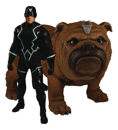 Black Bolt & Lockjaw Marvel Mezco One:12