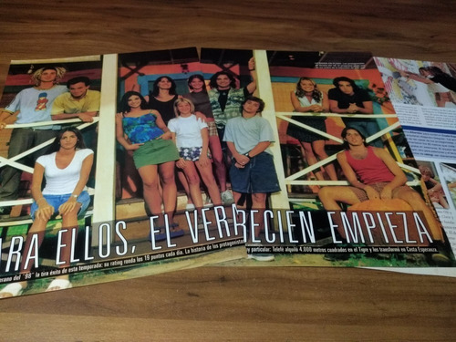 (z603) Verano Del 98 * Clippings Revista 3 Pgs * 1998