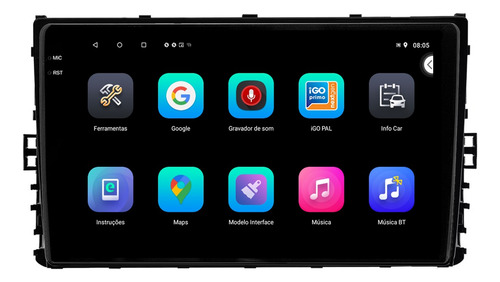Central Multimidia T Cross 9p Android 2gb 64gb Carplay