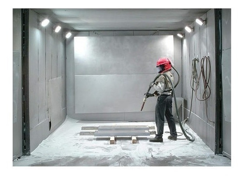 Tolva Portatil Para Sandblasting 135 Lts Equipo Completo