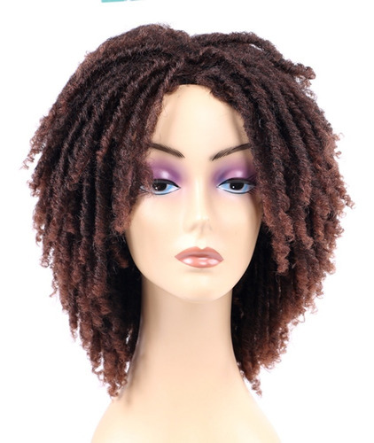 Peruca Dreadlock Sintética Afro Curly Twist Curly