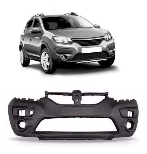 Parachoque Dianteiro Sandero Stepway 2015 16 2017 2018 2019