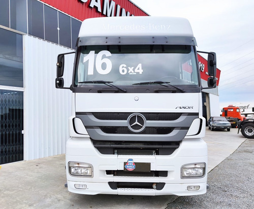 Imagem 2 de 8 de Mercedes Benz Axor 2644 6x4 2016 Canelinha Mb 2644 Fh 440 Fh