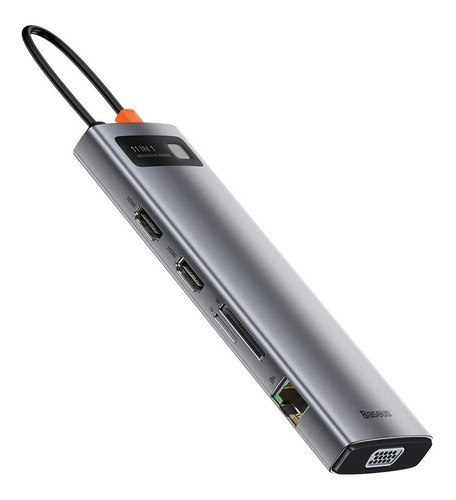 Hub 11 En 1 Multiplicador Usb C Hdmi Vga Red 100w Usb C X 2