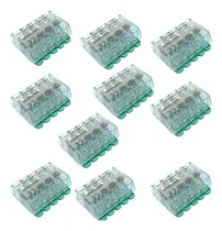 Comprar Kit 10 Peças Conectores Emenda De Fios Inline Xm26 5 Vias