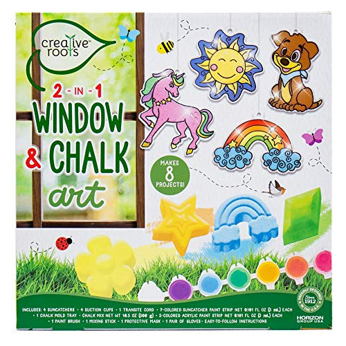 Creative Roots 2-in-1 Window Art & Diy Chalk Art De Horizon 