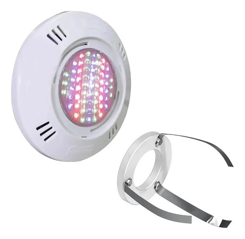 Led Piscina Smd 9w Rgb + Adaptador Com Garras Sodramar Ofert 110V/220V