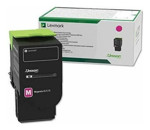 Cartucho de tóner magenta Lexmark 78c4xm0, 5000 págs.