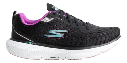 Zapatillas Skechers Go Run Pure 3 Mujer Running Negro- Skech