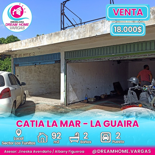 Imagen 1 de 3 de Local En Venta Las Tunitas, Catia La Mar  La Guaira