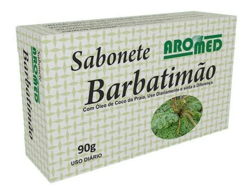 Kit C/ 48 Sabonetes Em Barra De Barbatimão - Aromed 90g Cada