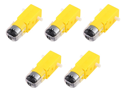Pequeño Motor Eléctrico Robot Tt Motor Toy, 5 Piezas
