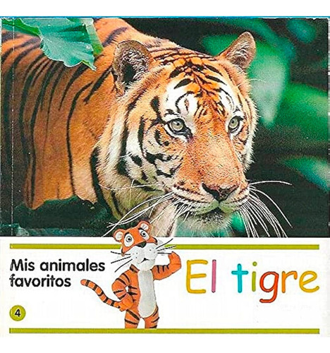 Mis Animales Favoritos El Tigre - Con Poster Y Sticker