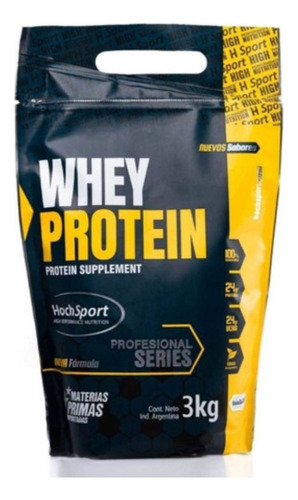 Whey Protein 3 Kg Con Stevia - 24 Gr Bcaa Hoch Sport