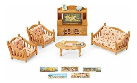 Juego De Sala De Estar Cómodo Calico Critters