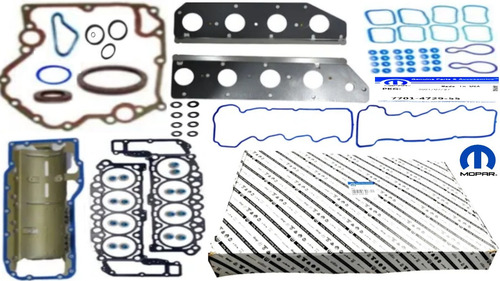 Imagen 10 de 10 de Juego Empacadura Jeep Grand Cherokee 4.7 2008 2009 2010 2011