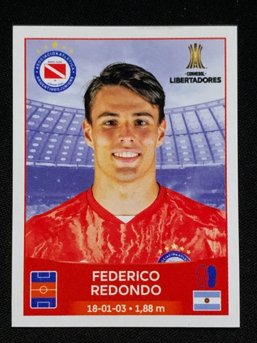 Figurita Copa Libertadores 2023 Federico Redondo #285